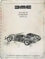 Предварительный просмотр 1 страницы Delorean DMC Workshop Manual