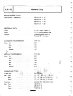 Предварительный просмотр 11 страницы Delorean DMC Workshop Manual