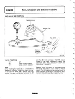 Предварительный просмотр 105 страницы Delorean DMC Workshop Manual