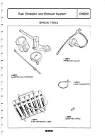 Предварительный просмотр 106 страницы Delorean DMC Workshop Manual