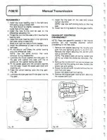 Предварительный просмотр 166 страницы Delorean DMC Workshop Manual