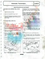 Предварительный просмотр 181 страницы Delorean DMC Workshop Manual