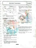 Предварительный просмотр 183 страницы Delorean DMC Workshop Manual