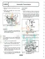 Предварительный просмотр 185 страницы Delorean DMC Workshop Manual