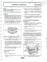 Предварительный просмотр 186 страницы Delorean DMC Workshop Manual