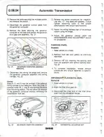 Предварительный просмотр 187 страницы Delorean DMC Workshop Manual