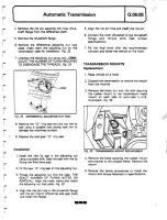 Предварительный просмотр 188 страницы Delorean DMC Workshop Manual