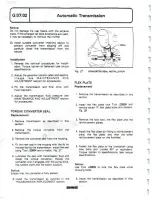 Предварительный просмотр 190 страницы Delorean DMC Workshop Manual