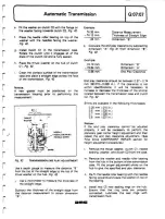 Предварительный просмотр 195 страницы Delorean DMC Workshop Manual