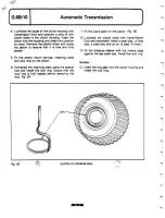 Предварительный просмотр 206 страницы Delorean DMC Workshop Manual