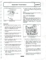 Предварительный просмотр 213 страницы Delorean DMC Workshop Manual