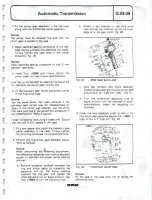 Предварительный просмотр 215 страницы Delorean DMC Workshop Manual