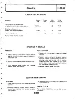 Предварительный просмотр 219 страницы Delorean DMC Workshop Manual