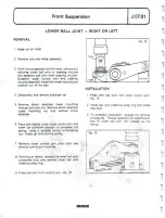 Предварительный просмотр 234 страницы Delorean DMC Workshop Manual