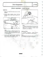 Предварительный просмотр 238 страницы Delorean DMC Workshop Manual