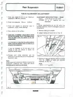 Предварительный просмотр 251 страницы Delorean DMC Workshop Manual