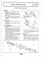 Предварительный просмотр 260 страницы Delorean DMC Workshop Manual