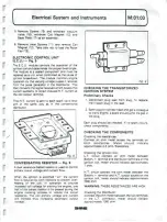 Предварительный просмотр 277 страницы Delorean DMC Workshop Manual