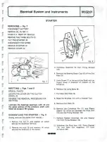 Предварительный просмотр 279 страницы Delorean DMC Workshop Manual