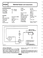 Предварительный просмотр 282 страницы Delorean DMC Workshop Manual