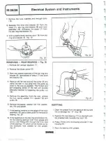 Предварительный просмотр 288 страницы Delorean DMC Workshop Manual