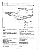 Предварительный просмотр 305 страницы Delorean DMC Workshop Manual