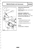 Предварительный просмотр 306 страницы Delorean DMC Workshop Manual