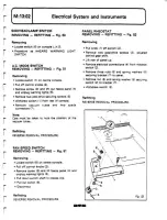 Предварительный просмотр 315 страницы Delorean DMC Workshop Manual