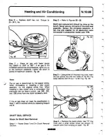 Предварительный просмотр 405 страницы Delorean DMC Workshop Manual