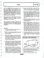 Предварительный просмотр 414 страницы Delorean DMC Workshop Manual