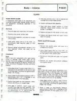 Предварительный просмотр 440 страницы Delorean DMC Workshop Manual