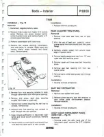 Предварительный просмотр 442 страницы Delorean DMC Workshop Manual