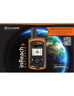 Предварительный просмотр 1 страницы DeLorme inReach_Explorer Quick Start Manual