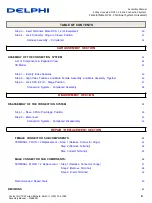 Preview for 4 page of Delphi 101 Assembly Manual
