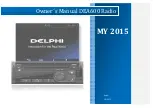 Delphi DEA610 Owner'S Manual preview