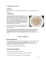 Preview for 40 page of Delphi EZ-Pro 15-6 Kiln Manual