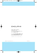 Предварительный просмотр 40 страницы Delphi Portable Oxygen User Manual