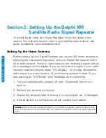 Предварительный просмотр 12 страницы Delphi SA10116 - XM Satellite Radio Signal Repeater User Manual