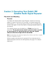 Предварительный просмотр 15 страницы Delphi SA10116 - XM Satellite Radio Signal Repeater User Manual