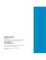 Предварительный просмотр 28 страницы Delphi SA10116 - XM Satellite Radio Signal Repeater User Manual