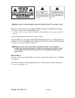 Preview for 2 page of Delphi SA10201 - Boom Box Audio System Operation Manual