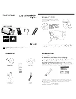 Preview for 3 page of Delphi SA50004 - SKYFi Home Adaptor Quick Installation Manual