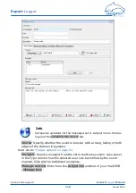 Preview for 116 page of Delphin Expert Logger Manual