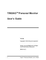 Delsys Incorporated Trigno PM-W02 User Manual preview