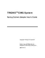 Delsys TRIGNO User Manual preview