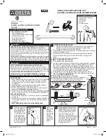 Delta 52001 52001 Series Installation Instructions preview