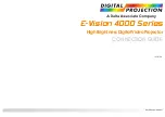 Preview for 33 page of Delta Associate Digital Projection E-Vision 4000 Series Installation & Quick Start Manual