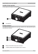 Preview for 9 page of Delta Associate Digital Projection E-Vision Laser 13000 WU Important Information Manual