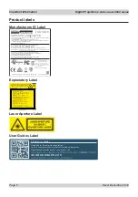 Preview for 6 page of Delta Associate DIGITAL PROJECTION E-Vision Laser 9000 Series Important Information Manual