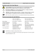 Preview for 4 page of Delta Associate Digital Projection Titan Laser 26000 4K-UHD Important Information Manual